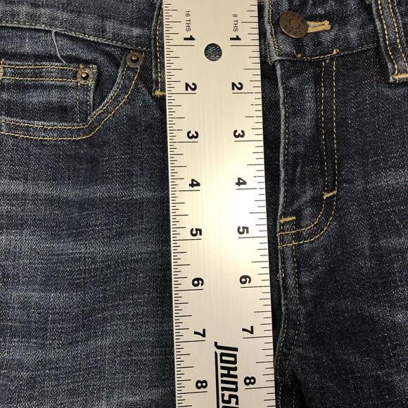 J Crew Jeans Womens 29 Regular Bootcut Low Rise Hipslung Dark Wash Blue Denim - Picture 10 of 12